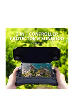 Y&D For DJI RC Plus 2 in 1 Controller Sun Protective Cover, Joysticks Protector Sunshade for Plus, Remote Full Screen Protection Accessories, Inspire3 Drone Accessories  - Image 2