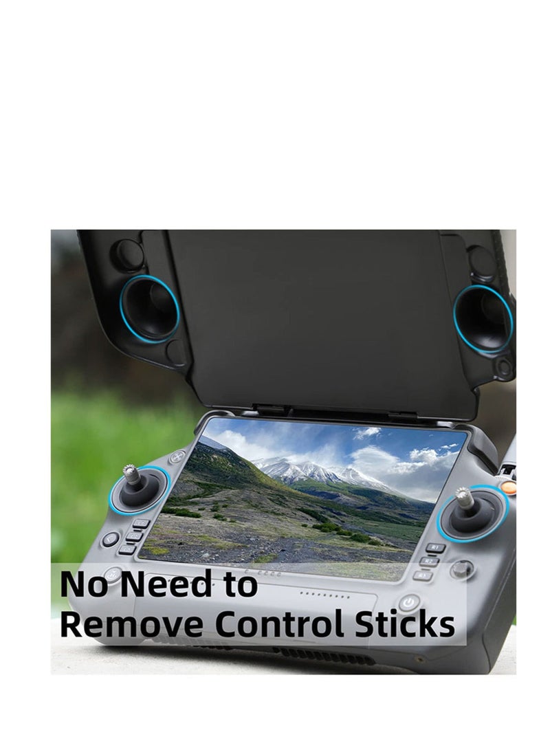 Y&D For DJI RC Plus 2 in 1 Controller Sun Protective Cover, Joysticks Protector Sunshade for Plus, Remote Full Screen Protection Accessories, Inspire3 Drone Accessories - Image 5