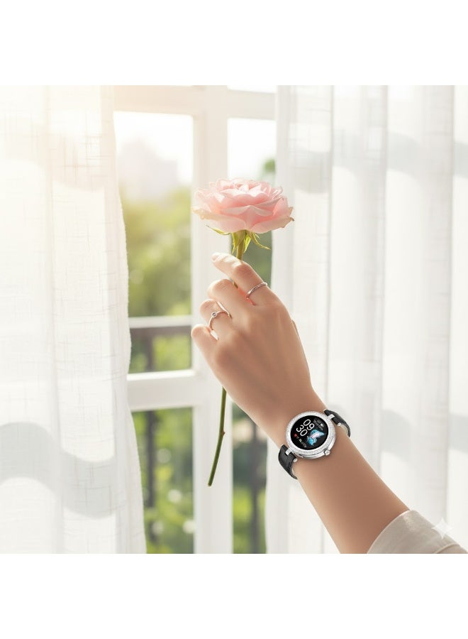 Haino Teko RW-21 Smartwatch with HD IPS Display, AiFit Max App Support, and Two Leather Straps - Image 4