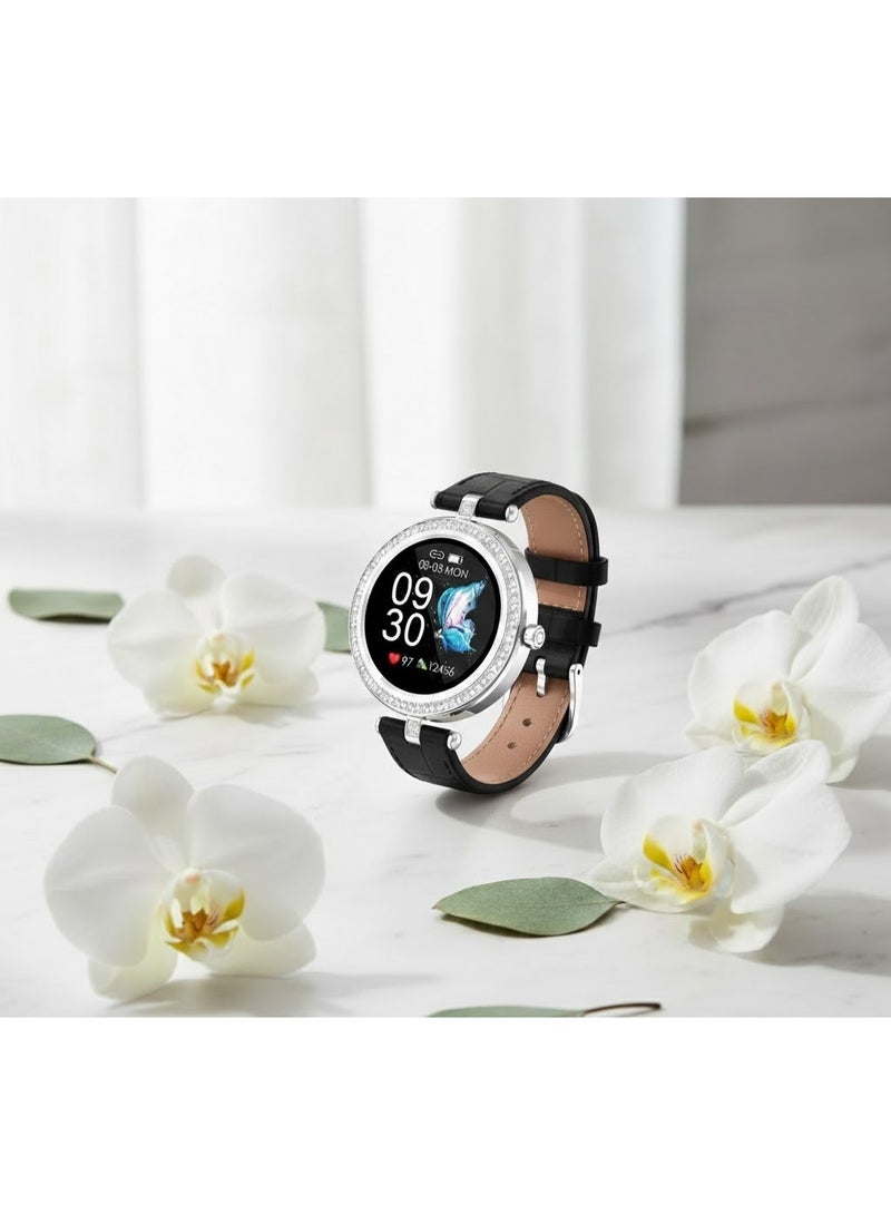 Haino Teko RW-21 Smartwatch with HD IPS Display, AiFit Max App Support, and Two Leather Straps - Image 3