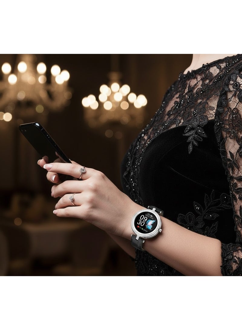 Haino Teko RW-21 Smartwatch with HD IPS Display, AiFit Max App Support, and Two Leather Straps - Image 5