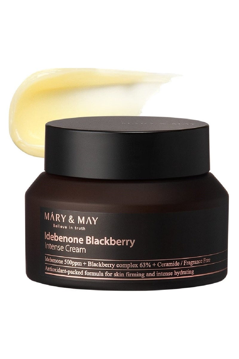 MARY & MAY Máry & May Idebenone Blackberry Intense Cream - Anti Aging Effect 70g - Image 2