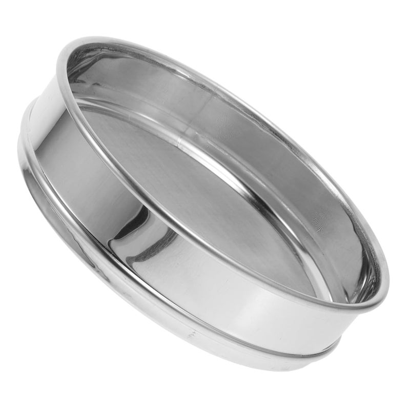 غربال شبكة من الفولاذ المقاوم للصدأ، منخل دقيق، مصفاة دقيق لفحص التربة واختبارات المعمل - Image 1