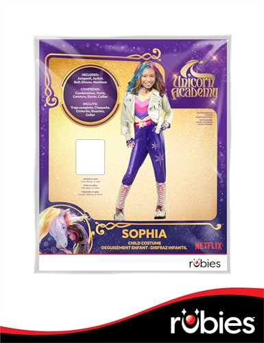 Rubies Unicorn Academy Sophia Mendoza Costume for Kids Girls Medium - Image 5