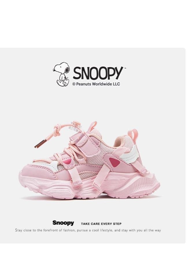 Snoopy Children's Dad Shoes Velcro Sports Shoes  - Image 1