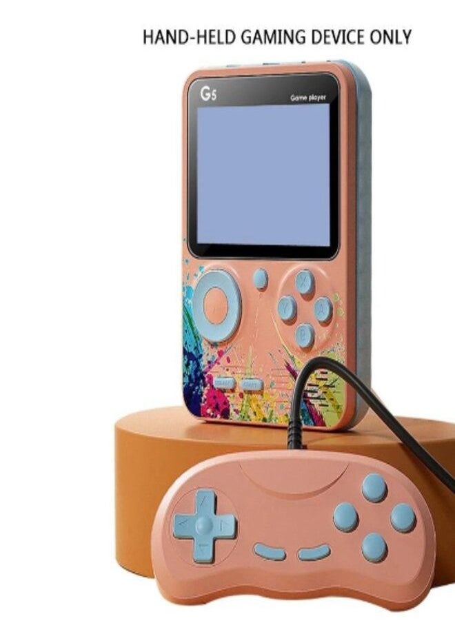 Generic - Mini Portable Classic Handheld Retro Video Game Console Built-in 500 Game 3.0Inch Players Screen - Image 1