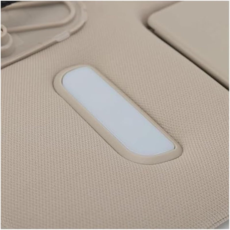 Wivplex Beige ABS Sun Visor for Cadillac Escalade 2007-2014 - Image 4