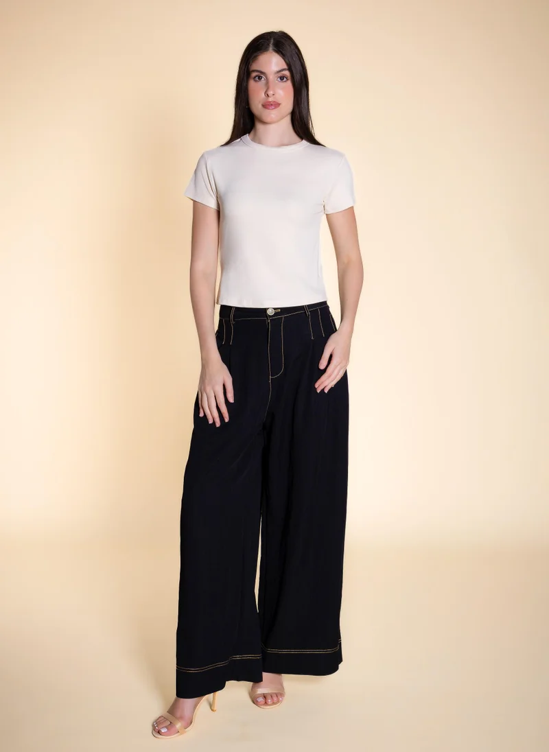 شايبس RIBBED SHORT SLEEVE T-SHIRT