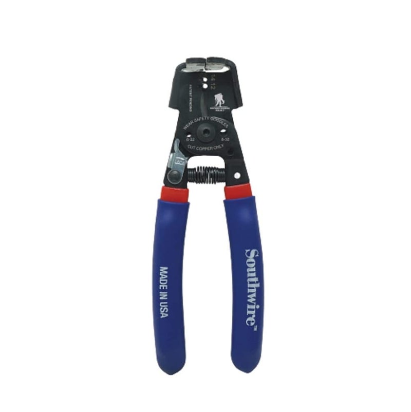 Southwire - 65172140 SNM1214HH-US ROMEX BOXJaw Wire Stripper, Dual Wire Cutter Strips both 12/2 & 14/2 Romex NMB JACKETS and 12 and 14 AWG Solid Wire - Image 1