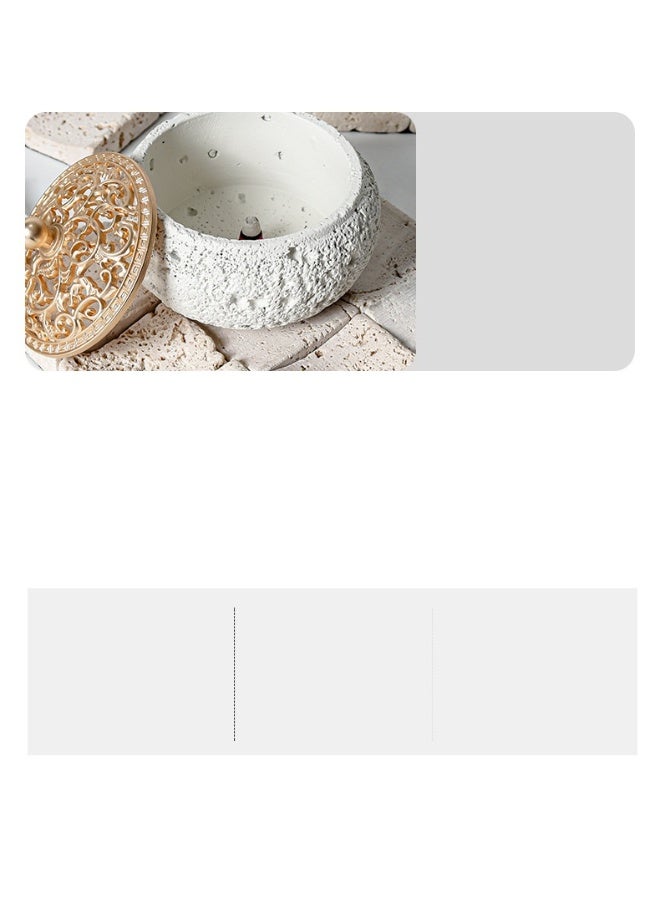 Nariele Decorative Ornament For Home Cement Aromatherapy Stove - Image 3