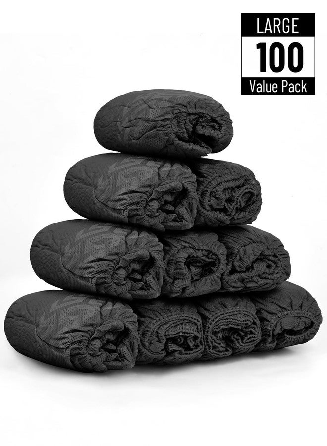 Buself 100 Count Shoe Covers Disposable Non-Slip, Premium Cloth Boot Covers, Slip-resistant, Durable, Breathable, Non-toxic, Recyclable - Image 2