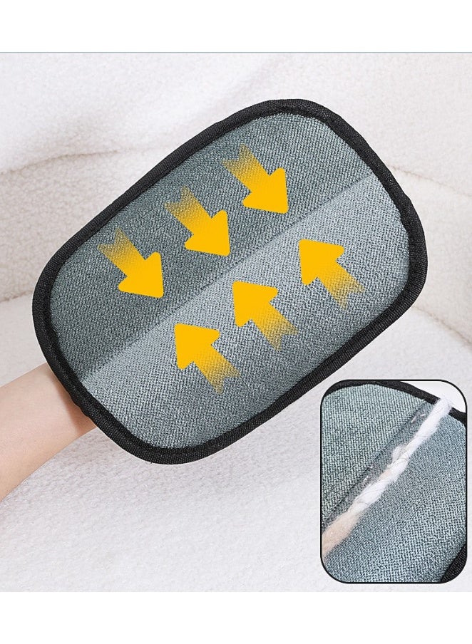 2-pack electrostatic hair removal gloves cat and dog hair cleaner two-way brush hair removal household clothes hair removal artifact  - Image 3