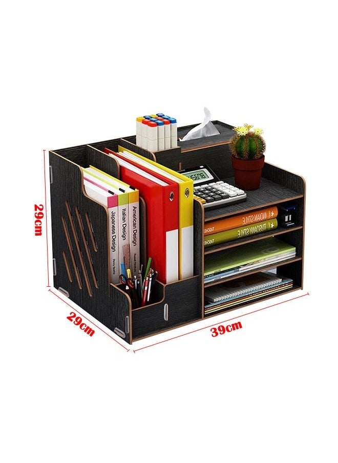ZCM-HAPPY Wooden Desk Organizers and Storage  - Image 3