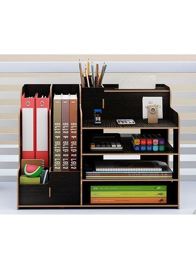 ZCM-HAPPY Wooden Desk Organizers and Storage  - Image 2