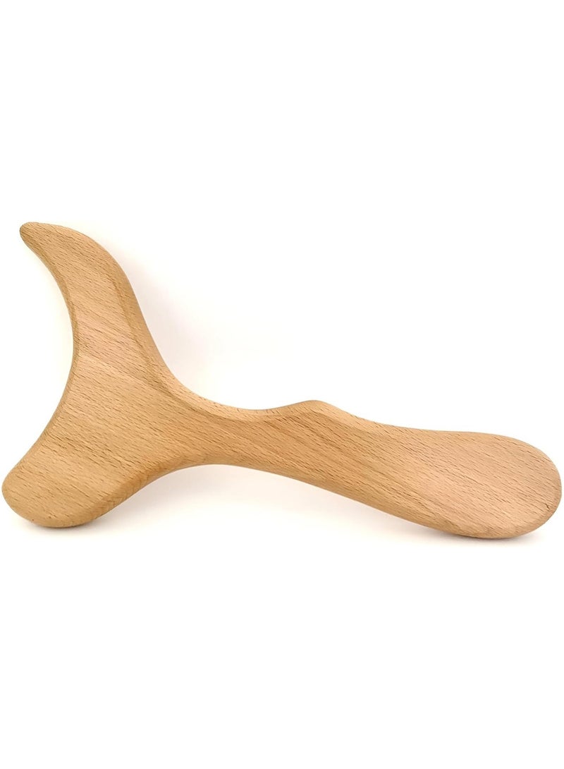 Wooden Body Massage Tools for Lymphatic Drainage and Body Sculpting, Handmade Anti-Cellulite Massager Set for Muscle Relaxation and Skin Smoothing, Ideal for Daily Use and Full-Body Comfort - Image 1