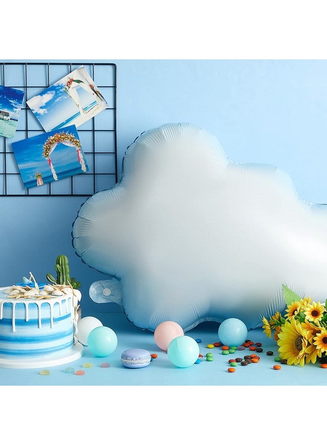 Sumind 6 Pieces White Cloud Foil Balloons For Birthday Baby Shower Themed Party Birthday Party Decorations Supplies - Image 4