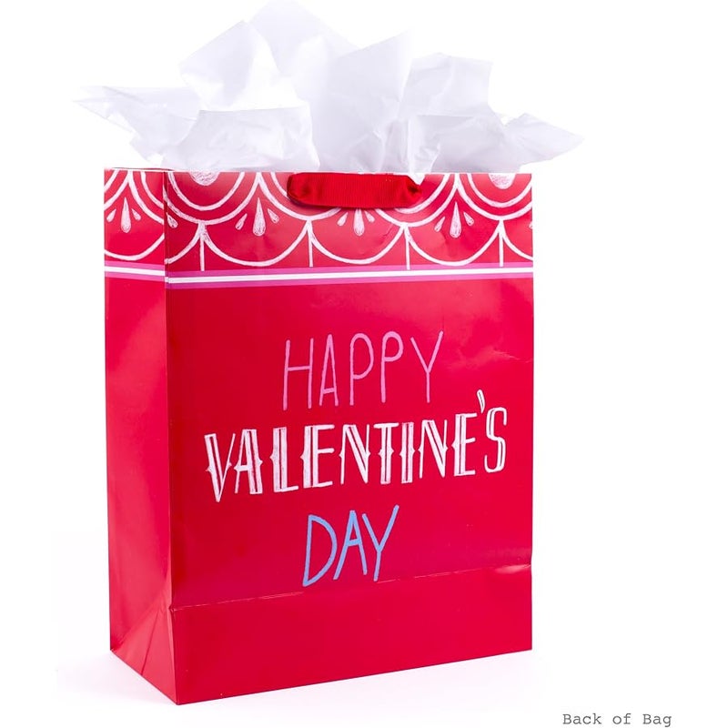 Hallmark 15 Extra Large Gift Bag with Tissue Paper (Happy Valentine's Day) - Image 5