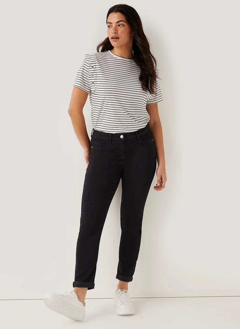 Matalan Jolie Black Relaxed Skinny Jeans