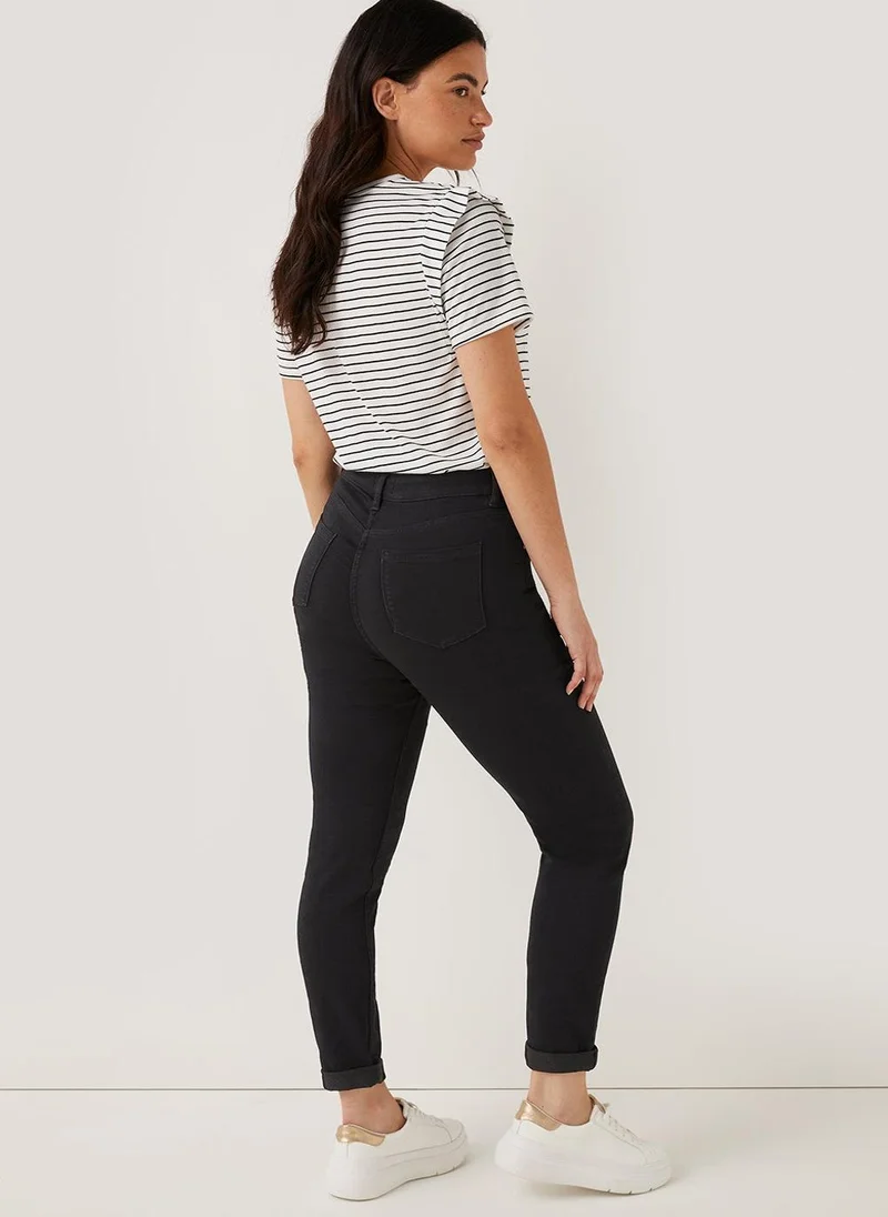 ماتلان Jolie Black Relaxed Skinny Jeans