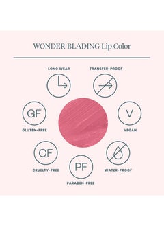 Wonderskin Wonder Blading Lip Stain Peel Off Masquelong Lasting Waterproof And Transfer Proof Nude Lip Tint Matte Finish Peel Off Lip Stain (Whimsical Masque)  - Image 4