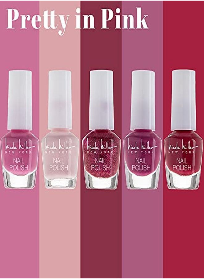 Nicole Miller New York - L Polish Set / Floral Collection /15 Metallic And Trendy Colors - Image 1