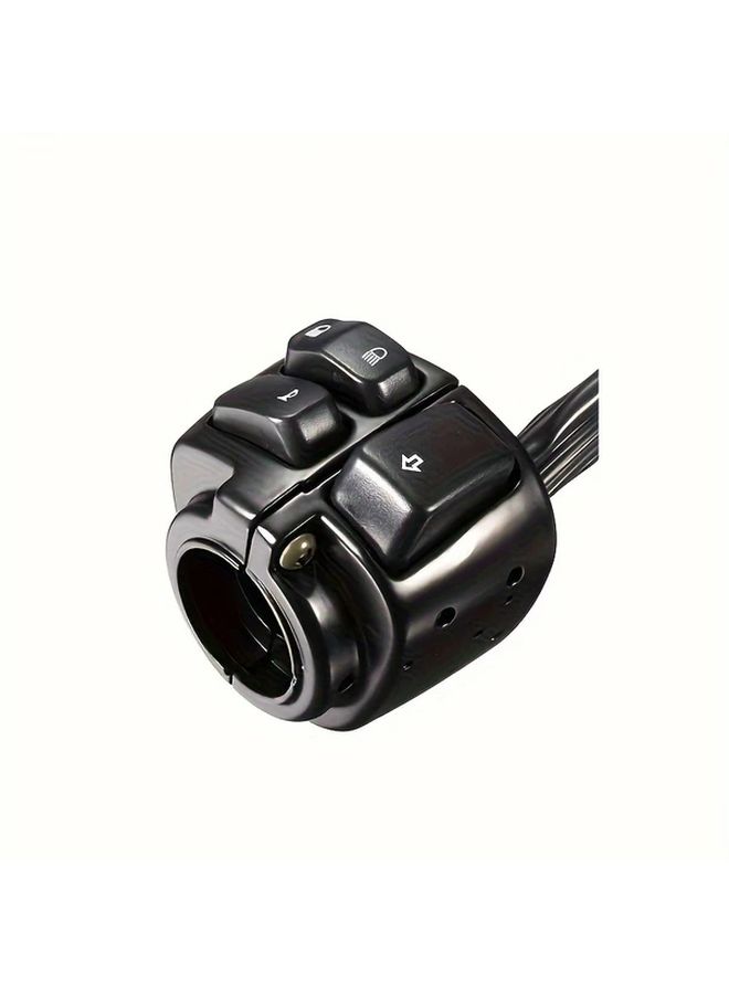 2Pcs Premium Handlebar Control Switch Housing with Wiring Harness Plating For Dyna Sportster 883 1200 XL V-Rod 1996 2012 Easy Installation 1 Inch 25mm Upgrade - Image 3