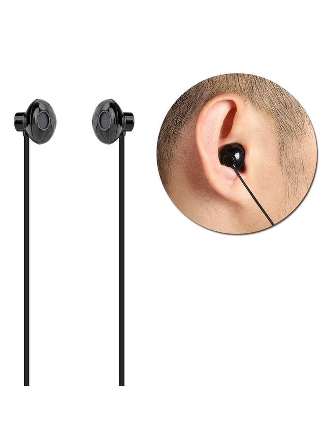 Thoraya V4.2 Bluetooth Headphones Waterproof HBQ Q14 Flexible Neckband Magnetic Design Headset (Black)  - Image 2