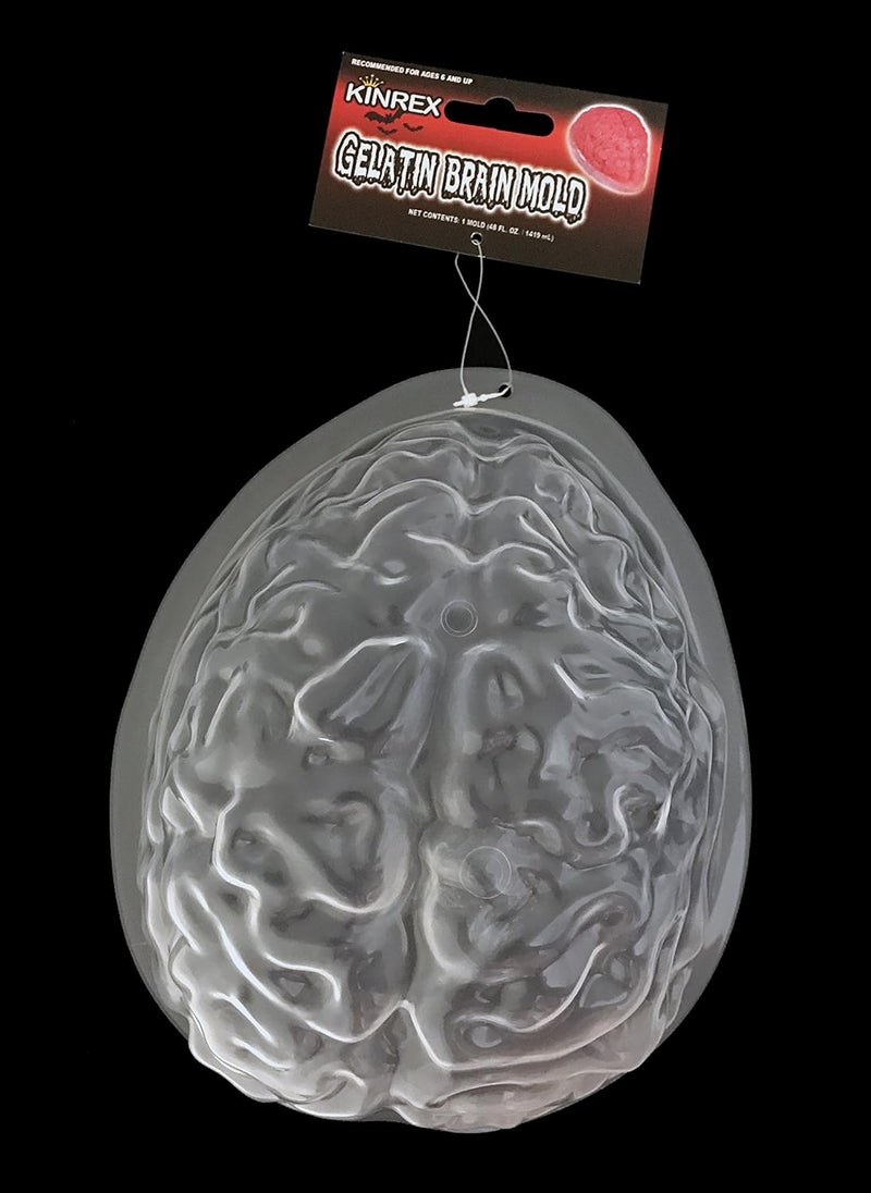 KINREX Halloween Brain Gelatin Mold - Plastic Jello Molds Baking Decorations - Image 3