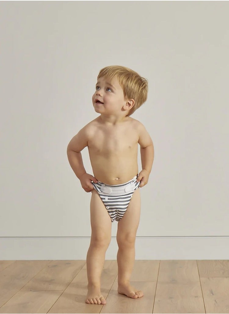 Kit & Kin Reusable Cloth Nappy – Eco-Friendly, Leak-Proof & Gentle Diapering Solution | Reusable Nappy Zebra