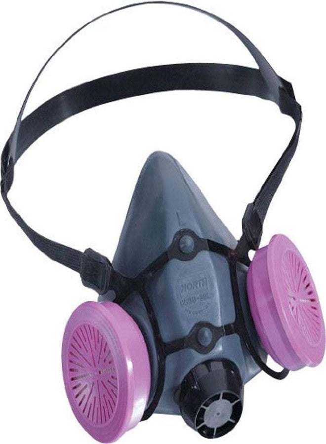 North Honeywell 5500 Series Half Mask Respirator Medium and 2 P100 filters (Bundle Pack) - Image 2