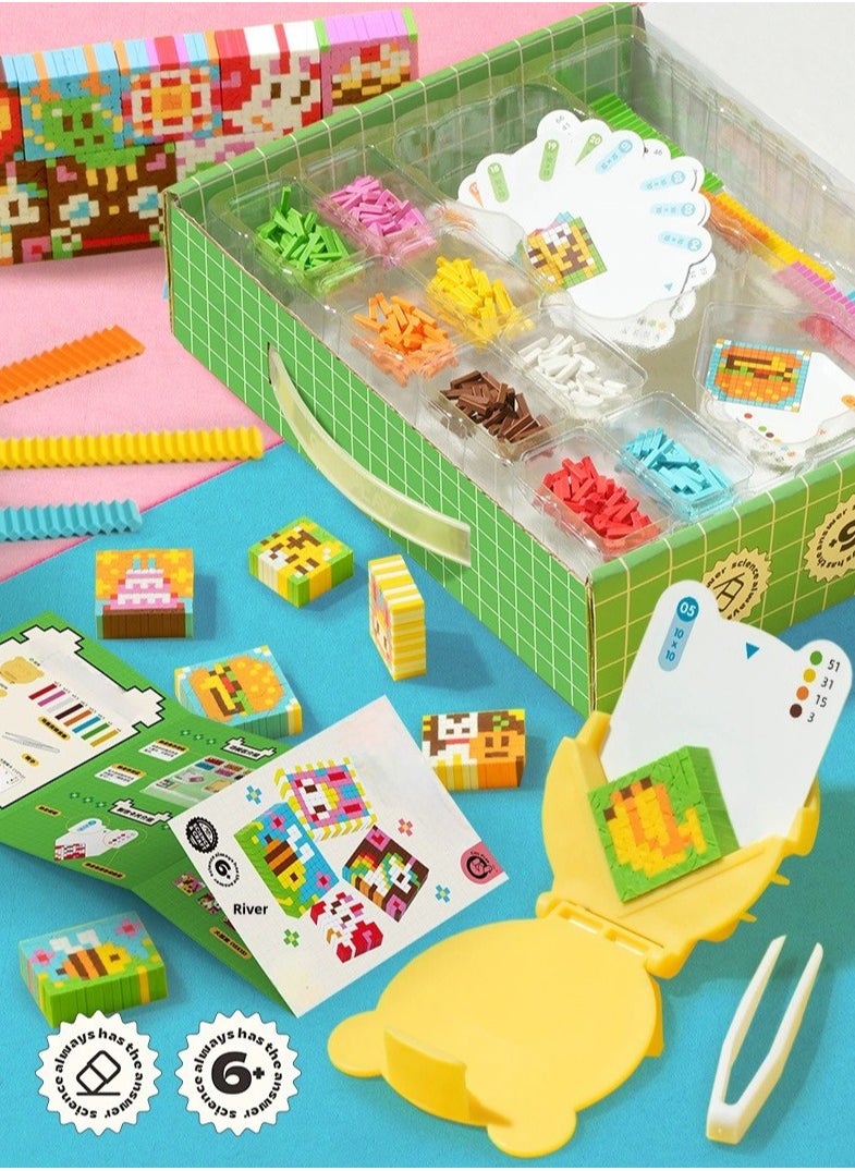 CALL PLAY Make Your Own Mini Erasers Toy， DIY Kit for Kids  Arts & Crafts ，Easy DIY Projects of Craft，Safe Educational Craft Toy for Boys & Girls Ages 5-12  - Image 1