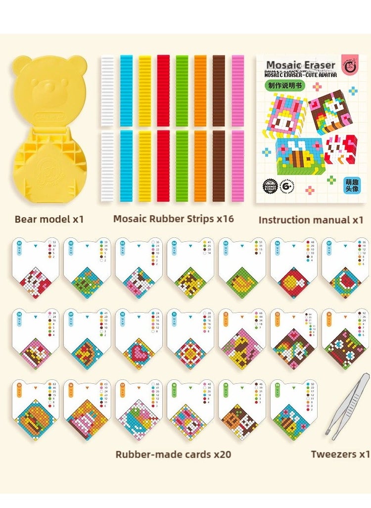 CALL PLAY Make Your Own Mini Erasers Toy， DIY Kit for Kids  Arts & Crafts ，Easy DIY Projects of Craft，Safe Educational Craft Toy for Boys & Girls Ages 5-12  - Image 5