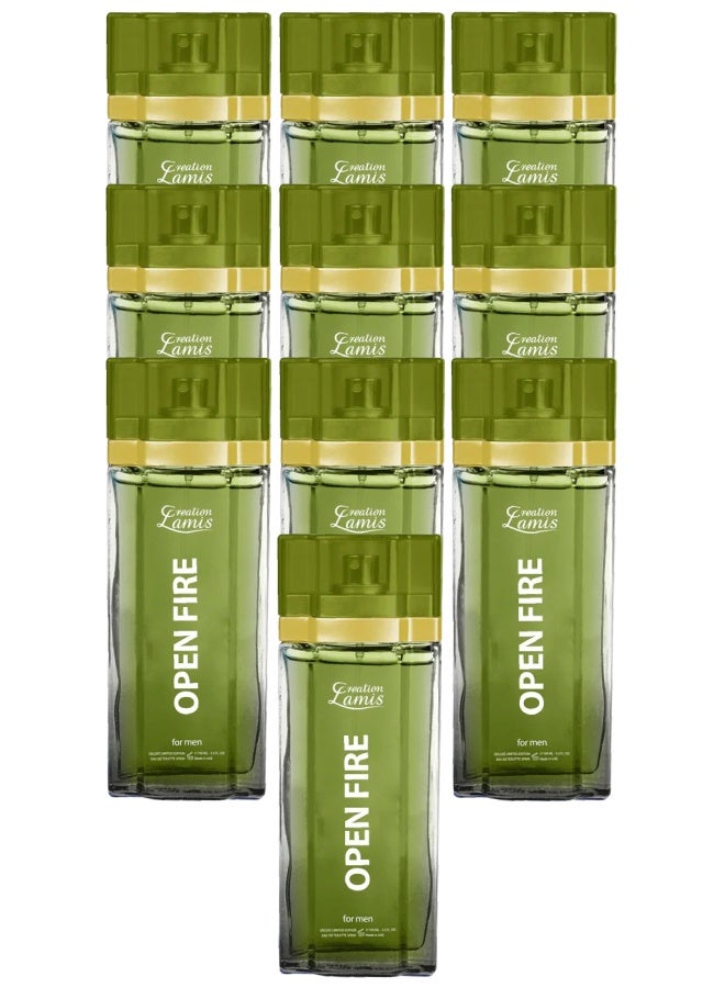كرياشن لاميس 10 قطع عطر اوبن فاير 100مل - Image 1