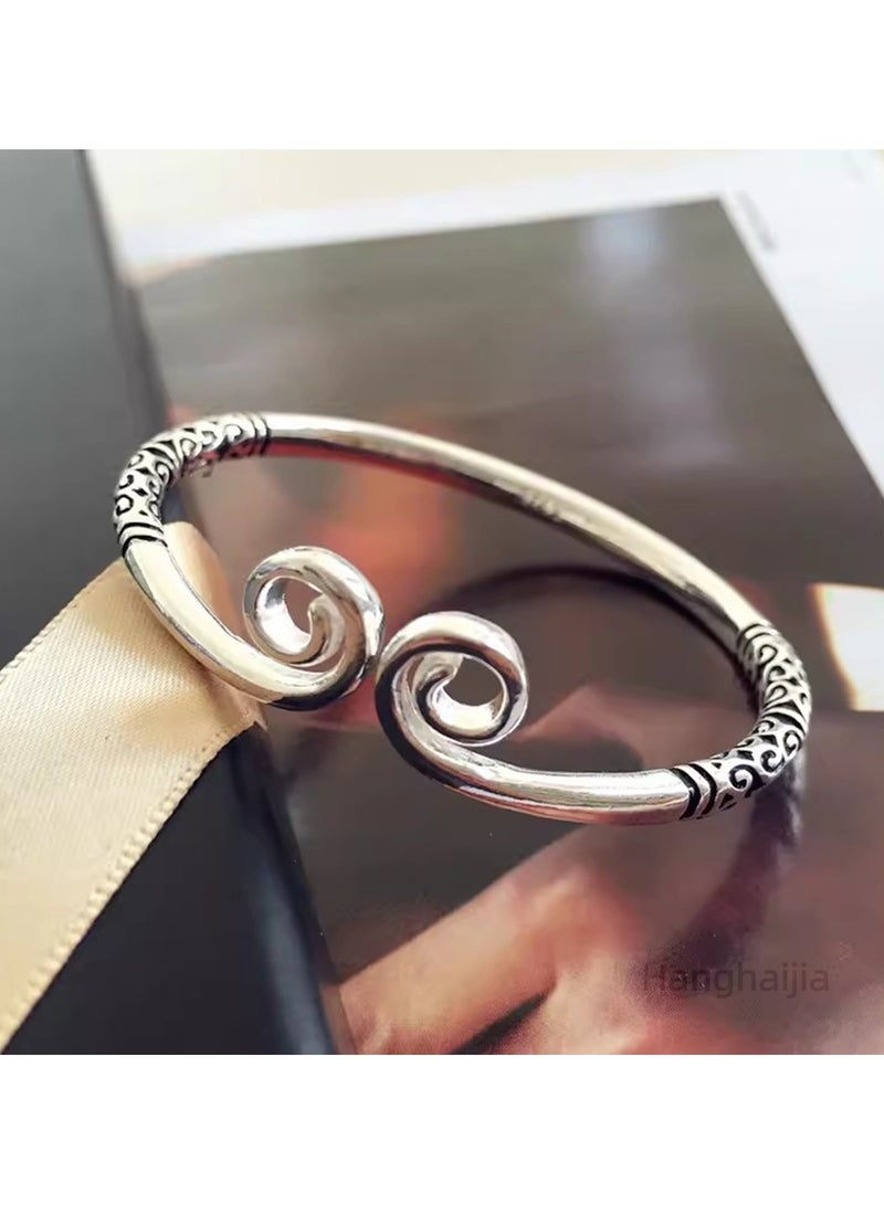 Hanghaijia Unisex Vintage Monkey King Wukong Buddhist Tightening Spell true love forever Bracelet - Image 3