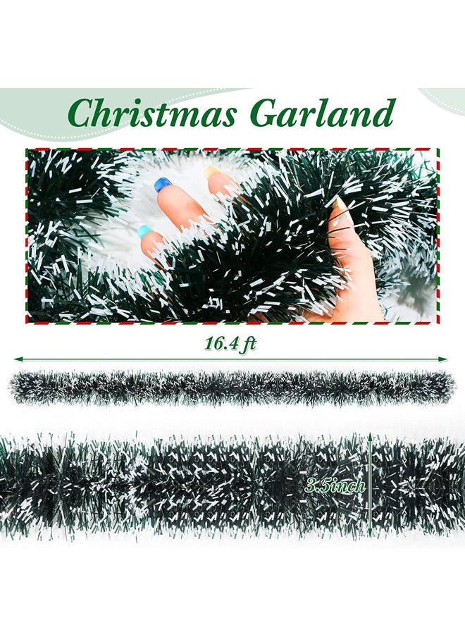 Generic - 2 Pcs Tinsel Garland Christmas Tree Decoration - Image 1