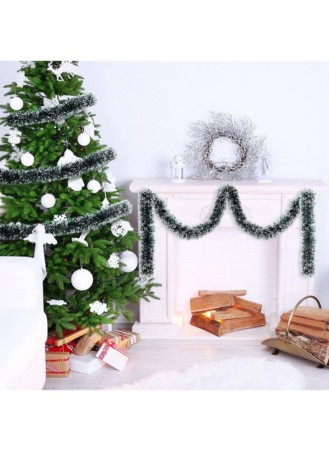 Generic - 2 Pcs Tinsel Garland Christmas Tree Decoration - Image 1