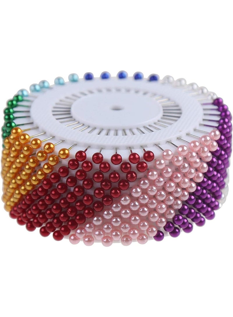 80 Pieces Colorful Hijab Pins for Women - 8 Assorted Colors to Hold Hijab and Scarf Securely and Neatly All Day Long, Perfect for Daily Use, Travel, Special Occasions - Image 1
