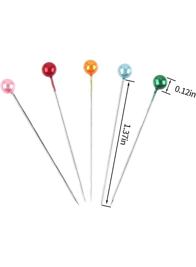 80 Pieces Colorful Hijab Pins for Women - 8 Assorted Colors to Hold Hijab and Scarf Securely and Neatly All Day Long, Perfect for Daily Use, Travel, Special Occasions - Image 3