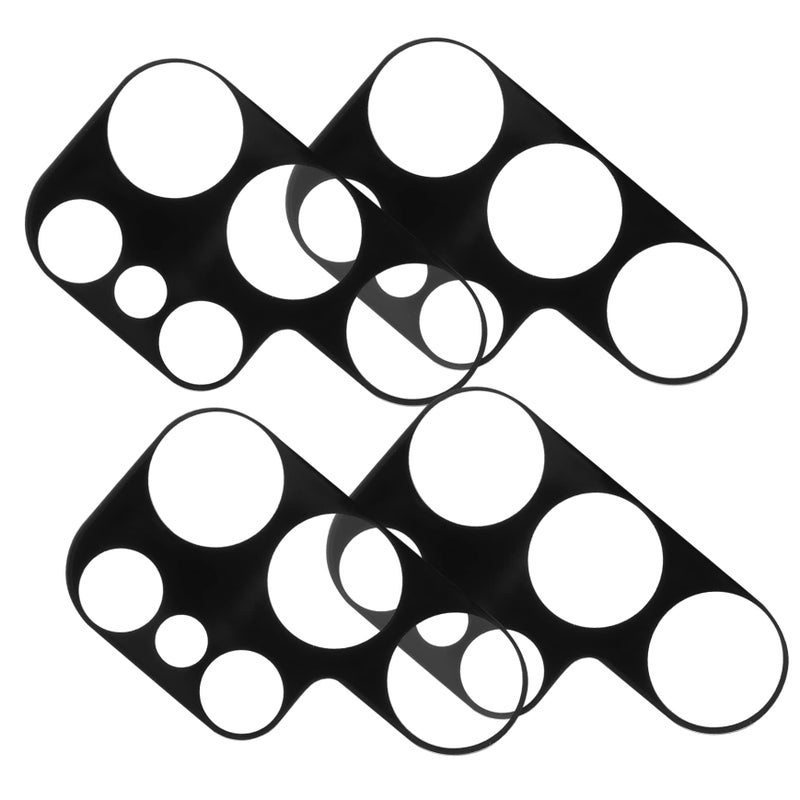 4Pcs Tempered Glass Camera Lens Protector Scratch Resistant High Light Transmittance - Image 2