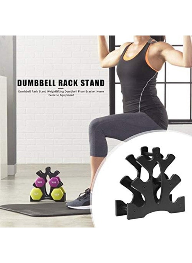 Household Fitness Dumbbell Stand Dumbbell Rack Stand Only 3 Tier Dumbbell Bracket Free Weight Stand PVC Material for Home Gym Organization Max Load 35 lbs Removable (Without Dumbbells) Black - pzsku/ZCC84C29B3555CFF22B23Z/45/_/1701927955/63be8fa0-e22e-4304-999a-5afc47cf7f5e