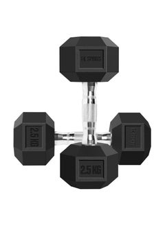 FK Sports Dumbbells (Set of 2), Weight Dumbbells Set 2.5Kg, 5kg, 7.5kg, 10kg, 12.5kg, 15kg, 20Kg In Pair - Hex Dumbbells Set for Women & Men - Gym... - pzsku/ZCC84C8C4A5DD0453F74DZ/45/_/1739118376/08a7bbeb-b197-47bc-a34f-45307b73594e