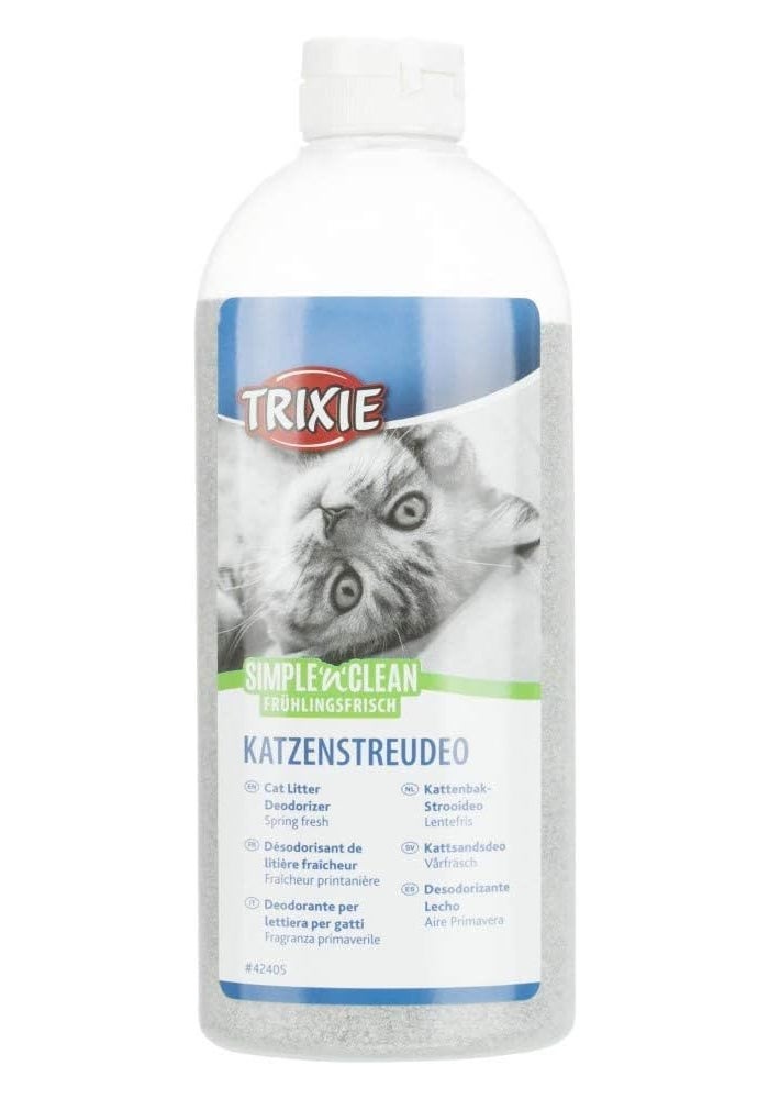 Trixie Fresh'n'Easy Spring Fresh Cat Litter Deodorizer - 750G - Image 1