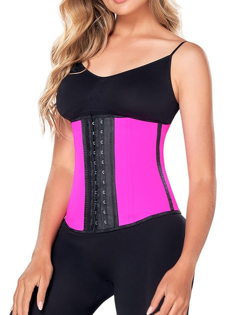 DubaiGallery Waist Trainer for Women Underbust Latex Sport Girdle Corset Cincher Hourglass Body Shaper - Image 1
