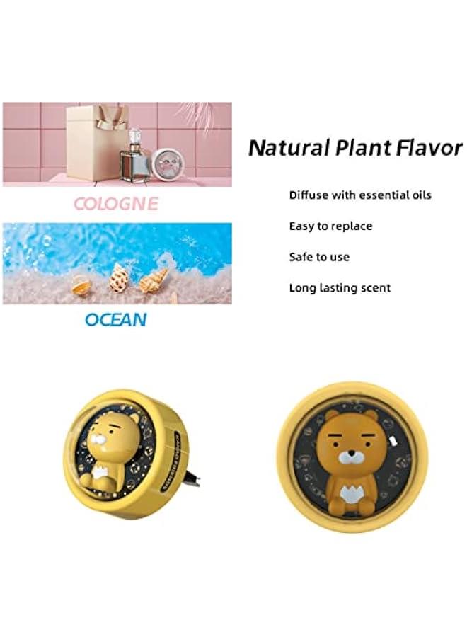 Generic Cartoon Car Air Fresheners Astronaut Automotive Air Outlet Cute Car Diffuser Creative Glowable Car Perfume Decoration Aromatherapy Ornament Car Vent Accessories  - Image 5