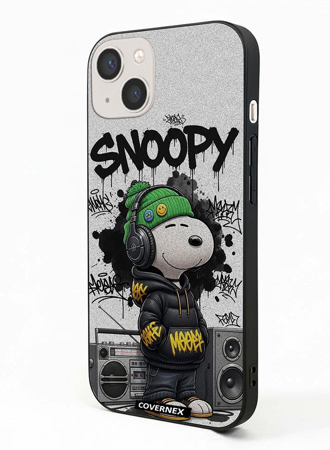 Covernex غطاء حماية آيفون 13 من أبل مزخرف بشخصية سنوبي الهيب هوب - Image 1