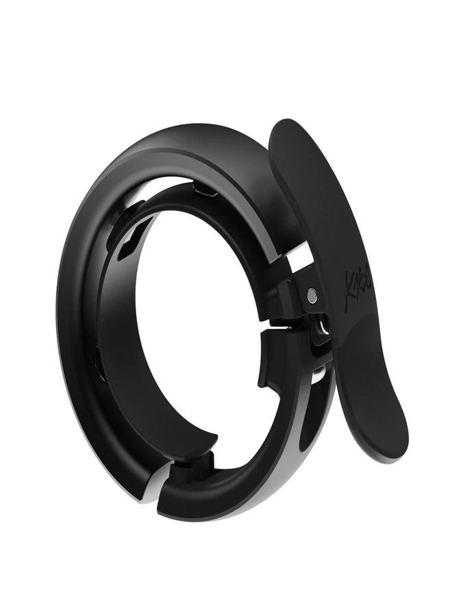 Knog Oi Prima Bicycle Bell Anthracite 23.8-31.8 mm Button - Image 1