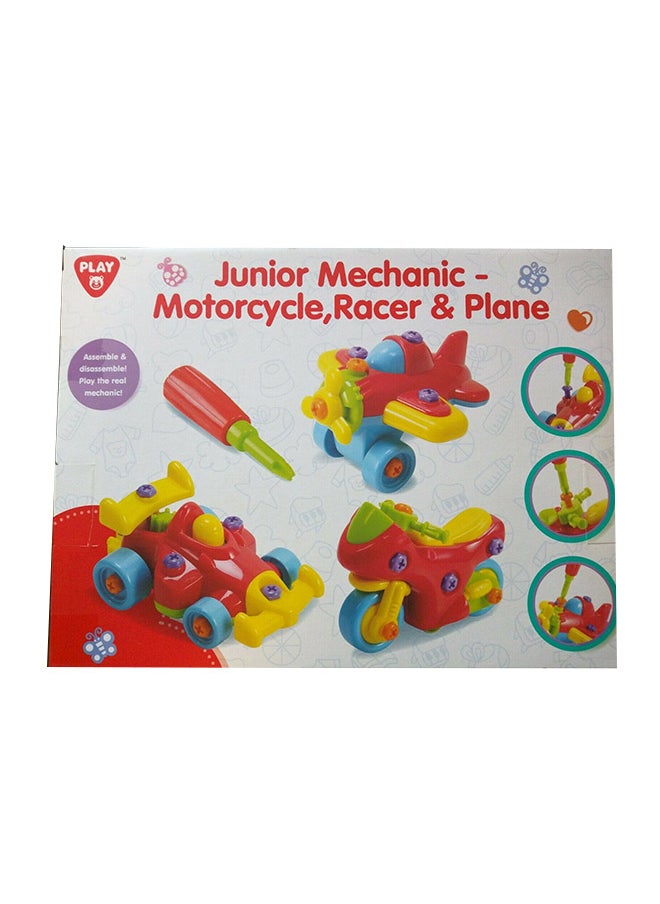 PLAYGO Junior Mechanic - Motorcycle, Racer, Plane  - Image 2