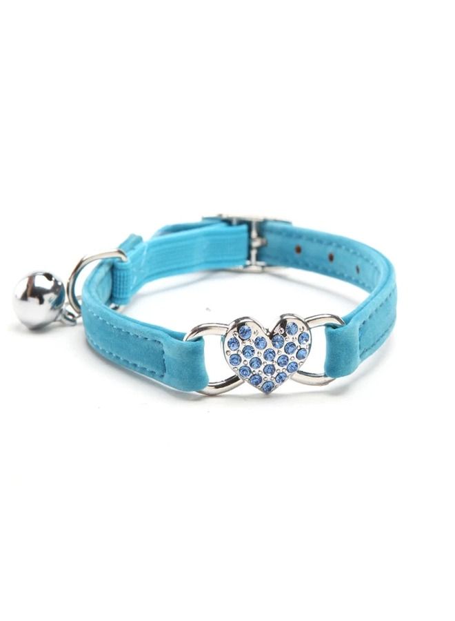 NKX Rhinestone Studded Collar Necklace Sky - Image 1