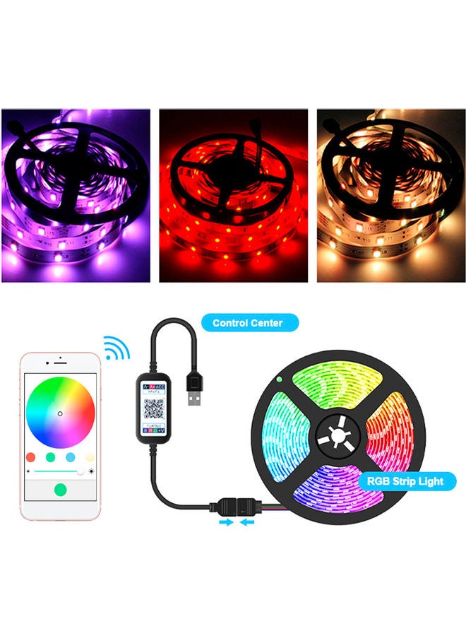 Loquat APP Remote Control LED Strip Lights Multicolour - Image 1