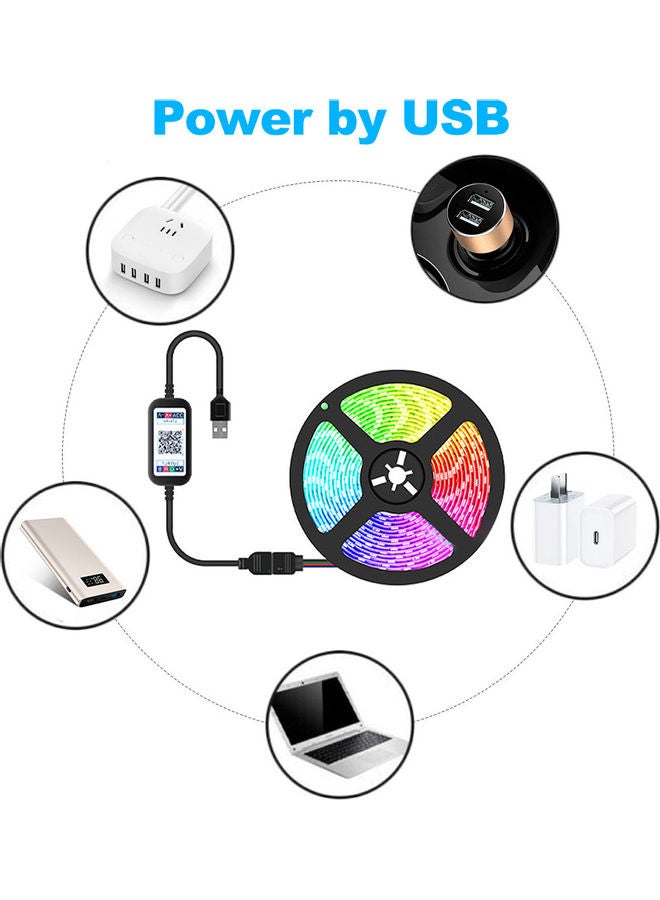 Loquat APP Remote Control LED Strip Lights Multicolour - Image 3
